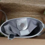 Gucci Women GG Emblem Small Bucket Bag 815118FAFEL