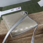 Gucci Women GG Emblem Small Bucket Bag 815118FAFEL