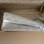 Gucci Women GG Emblem Small Bucket Bag 815118FAFEL