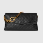 Gucci Women Large Shoulder Bag With Chain-Black 857362AAF1I