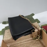 Gucci Women Large Shoulder Bag With Chain-Black 857362AAF1I