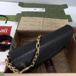 Gucci Women Large Shoulder Bag With Chain-Black 857362AAF1I