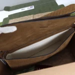 Gucci Women Large Shoulder Bag With Chain-Brown ‎857362AAF0P