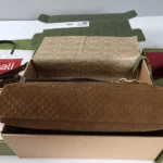 Gucci Women Large Shoulder Bag With Chain-Brown ‎857362AAF0P