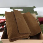 Gucci Women Large Shoulder Bag With Chain-Brown ‎857362AAF0P