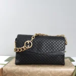 Gucci Women Medium Shoulder Bag With Chain-Black 857622AAF1I