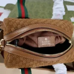 Gucci Women Mini GG Handbag-Brown ‎859975CAABZ2846