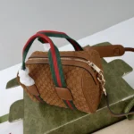 Gucci Women Mini GG Handbag-Brown ‎859975CAABZ2846