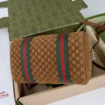 Gucci Women Mini GG Handbag-Brown ‎859975CAABZ2846