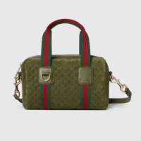 Gucci Women Mini GG Handbag-Green 859975CAAB03057