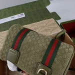 Gucci Women Mini GG Handbag-Green 859975CAAB03057