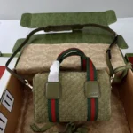 Gucci Women Mini GG Handbag-Green 859975CAAB03057