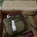 Gucci Women Mini GG Handbag-Green 859975CAAB03057