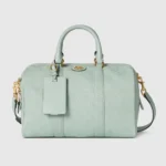 Gucci Women Ophidia Medium Boston Bag-Light Blue ‎857595AAF09