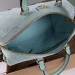 Gucci Women Ophidia Medium Boston Bag-Light Blue ‎857595AAF09