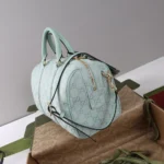 Gucci Women Ophidia Medium Boston Bag-Light Blue ‎857595AAF09