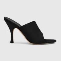 Gucci Women Slide Sandal-Black 856997F14001000