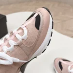 Gucci Women Sneakers Suede Calfskin Calfskin & Grosgrain-Light Pink G47010