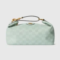 Gucci Women Vanity Medium Top Handle Bag-Light Blue ‎857799AAF0Y