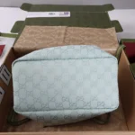 Gucci Women Vanity Medium Top Handle Bag-Light Blue ‎857799AAF0Y