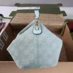 Gucci Women Vanity Medium Top Handle Bag-Light Blue ‎857799AAF0Y