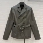 Louis Vuitton LV Women Belted Double-Breasted Jacket 1AJGPV