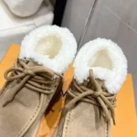 Louis Vuitton LV Women Cortina Low Boot-Beige 1AIUFW