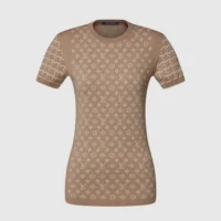 Louis Vuitton Men Monogram Honeycomb Knit Top 1AJEZW