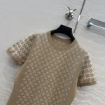 Louis Vuitton Men Monogram Honeycomb Knit Top 1AJEZW