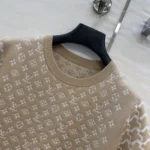Louis Vuitton Men Monogram Honeycomb Knit Top 1AJEZW