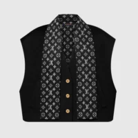 Louis Vuitton Men Monogram Scarf Gilet 1AJGN7