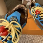 Louis Vuitton Unisex LV Skate Sneaker-Blue 1AJ632