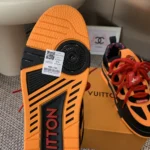 Louis Vuitton Unisex LV Skate Sneaker-Orange 1AJ594