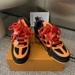 Louis Vuitton Unisex LV Skate Sneaker-Orange 1AJ594