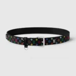 Louis Vuitton Unisex LV x TM LV D-Ring 30mm Belt-Black M8982U