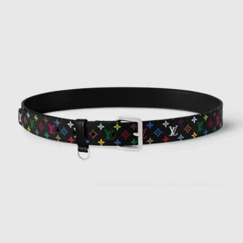 Louis Vuitton Unisex LV x TM LV D-Ring 30mm Belt-Black M8982U
