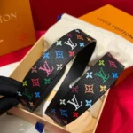 Louis Vuitton Unisex LV x TM LV D-Ring 30mm Belt-Black M8982U
