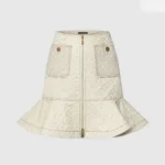 Louis Vuitton Women 3D Monogram Flounce Hem Skirt 1AJHBB