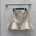 Louis Vuitton Women 3D Monogram Flounce Hem Skirt 1AJHBB