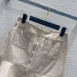 Louis Vuitton Women 3D Monogram Flounce Hem Skirt 1AJHBB