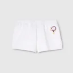 Louis Vuitton Women Cotton Jersey Shorts With Embroidery 853459XJHMT