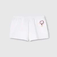 Louis Vuitton Women Cotton Jersey Shorts With Embroidery 853459XJHMT