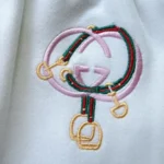 Gucci Women Cotton Jersey Shorts With Embroidery 853459XJHMT