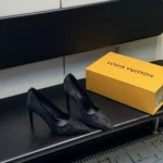 Louis Vuitton Women Gala Pump-Black 1AIBX6