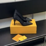 Louis Vuitton Women Gala Pump-Black 1AIBX6