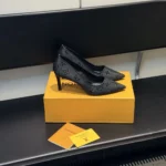 Louis Vuitton Women Gala Pump-Black 1AIDPG