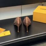 Louis Vuitton Women Gala Pump-Brown 1AIFJE