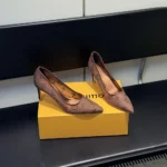 Louis Vuitton Women Gala Pump-Brown 1AIFJE