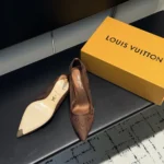 Louis Vuitton Women Gala Pump-Brown 1AIFJE