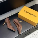 Louis Vuitton Women Gala Pump-Brown 1AIFJE